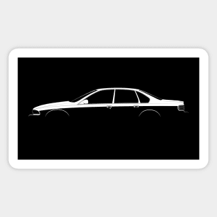 Chevrolet Impala SS (1994) Silhouette Sticker